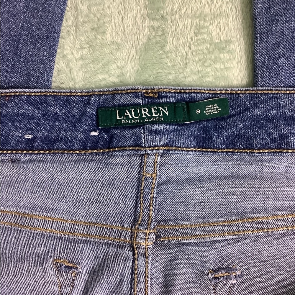 LRL Lauren Jeans Co. Ralph Lauren  | Premier Straight Jeans | Women's Size 8 - Picture 14 of 16
